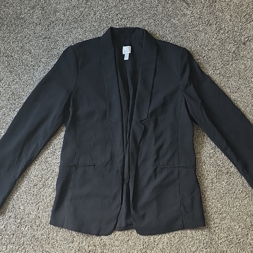 Like NEW!! LC Lauren Conrad Black Tailored Blazer Sz 14